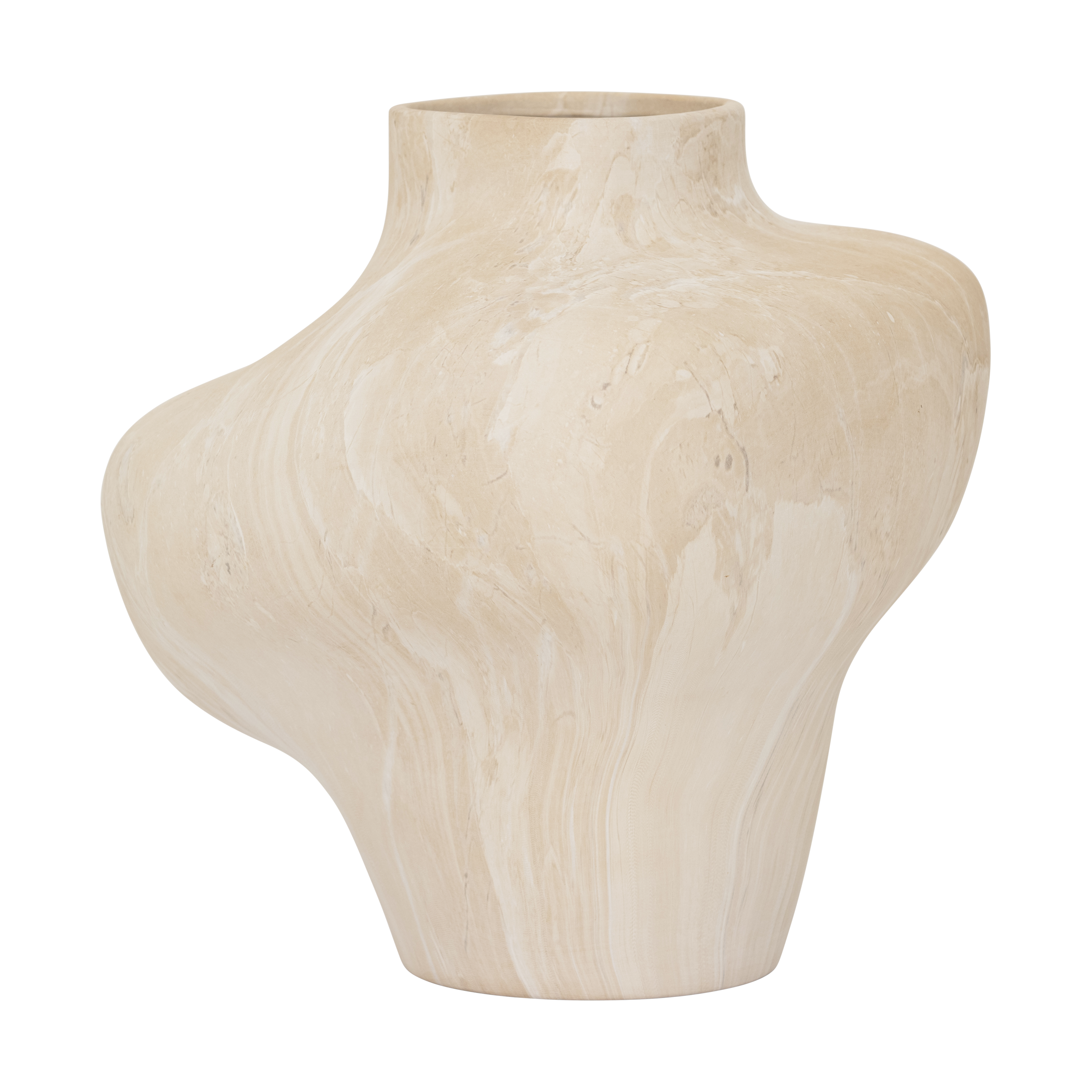 urban-nature-culture Kary Vase 26 cm, Beige