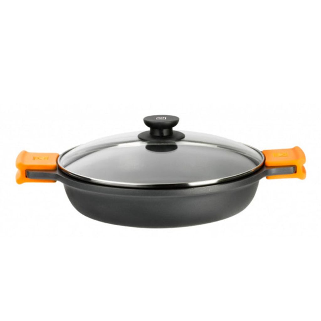 Casserole dish with glass lid BRA A270540 (40 cm) Aluminium