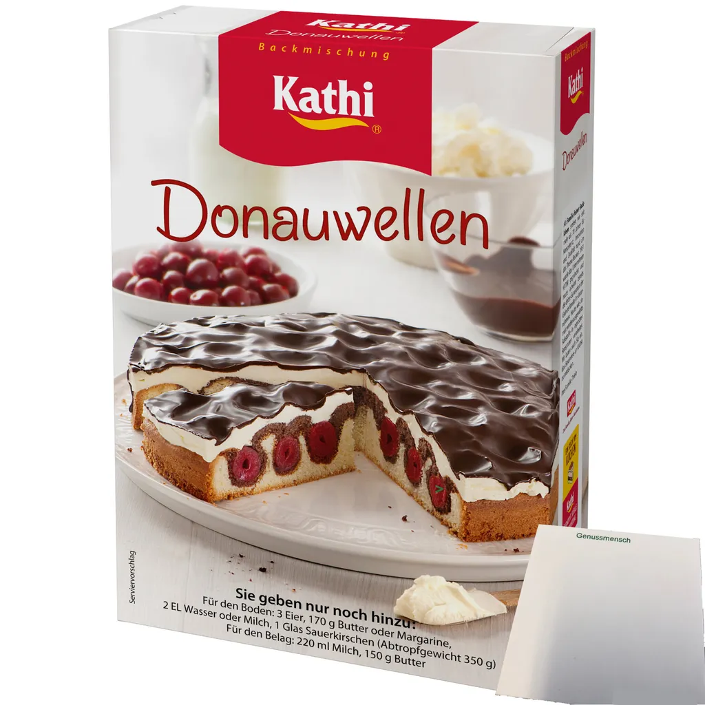 Kathi baking mix for Danube waves (490g pack) + usy block