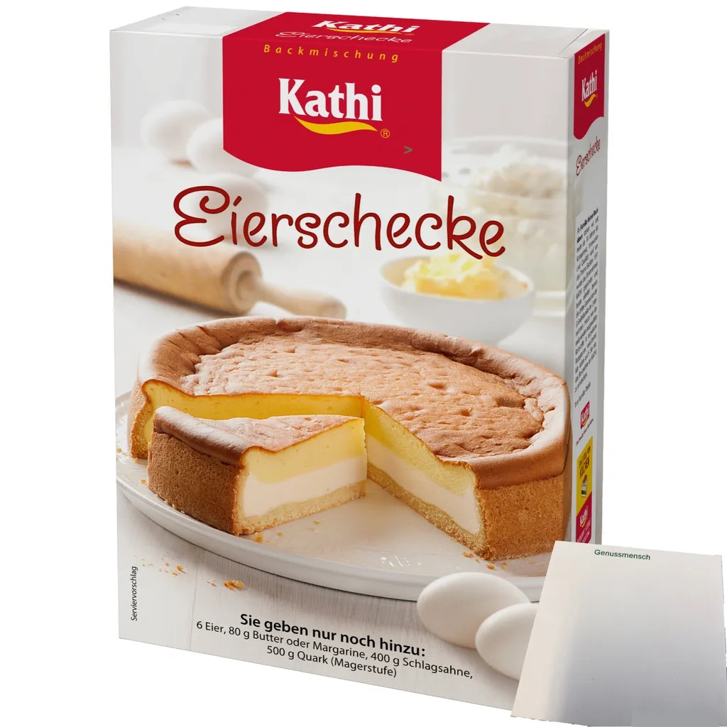 Kathi baking mix for Eierschecke (545g pack) + usy block