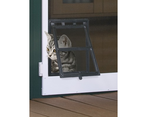 Cat dog door Windhager 200 mm black