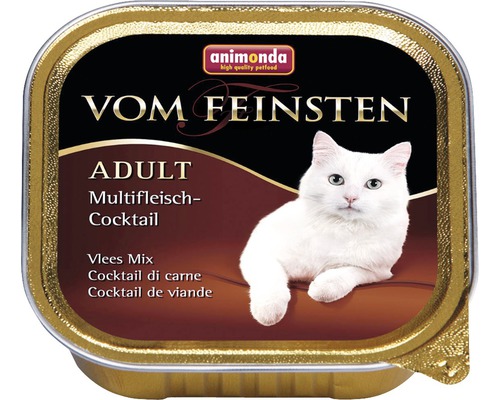 Wet cat food animonda Adult multi-meat cocktail 100 g