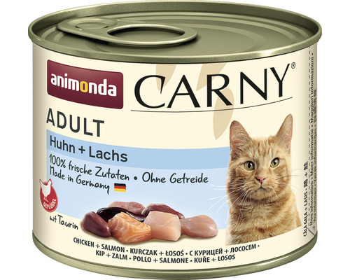 Wet cat food animonda Carny Adult Chicken & Salmon 200 g