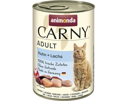 Wet cat food animonda Carny Adult Chicken & Salmon 400 g