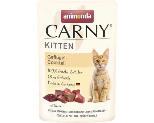 Wet cat food animonda Carny Kitten Poultry 85 g