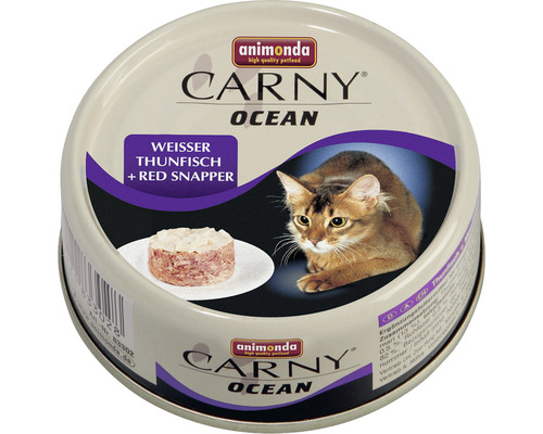 Wet cat food animonda Carny Ocean Tuna/Red Snapper 80 g