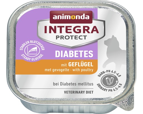 Wet cat food animonda Protect Diabetes with poultry 100 g