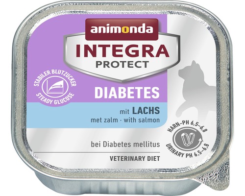 Wet cat food animonda Protect Diabetes with salmon 100 g