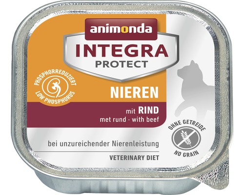Wet cat food animonda Protect kidneys with beef 100 g