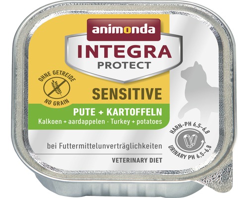 Wet cat food animonda Protect Sensitive Turkey & Potatoes 100 g