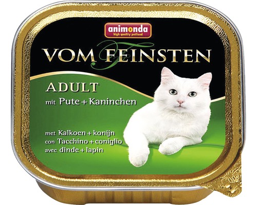Wet cat food animonda from the finest Adult with turkey & rabbit 100 g