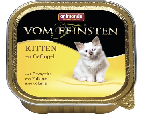 Wet cat food animonda from the finest kitten poultry 100 g