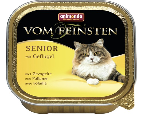 Wet cat food animonda from the finest senior with poultry 100 g