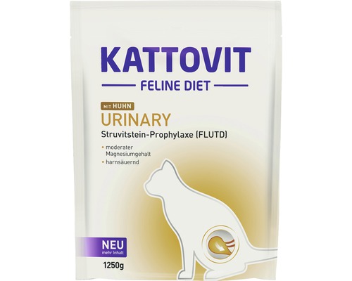 Hornbach Wet cat food Kattovit Urinary Chicken 1250 g