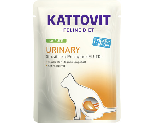 Hornbach Wet cat food KATTOVIT Urinary Turkey 85 g