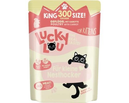 Hornbach Wet cat food Lucky Lou Lifestage Kitten Poultry 300 g
