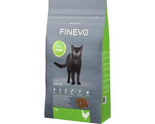 Dry cat food FINEVO Adult Cat Chicken 2 kg