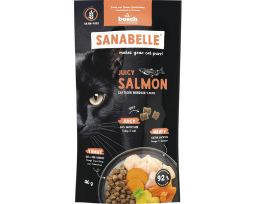 Sanabelle Juicy Salmon dry cat food 40g
