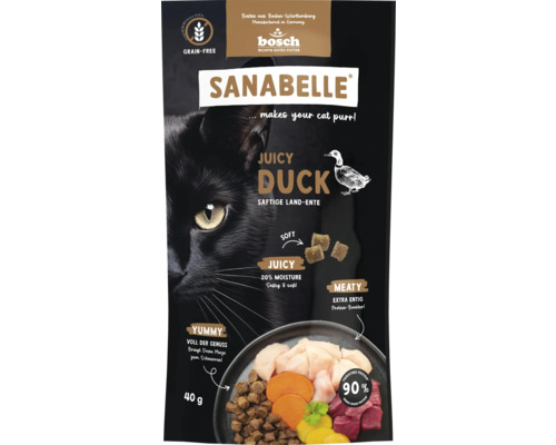 Sanabelle Juicy Land Duck dry cat food 40g