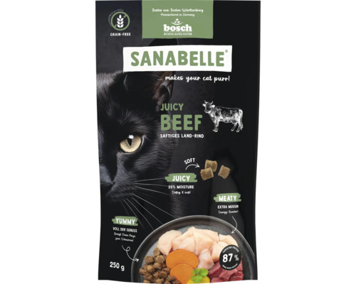 Sanabelle Juicy Land Beef dry cat food 250g
