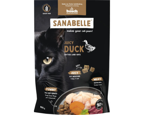 Sanabelle JuicyLand Duck dry cat food 800g