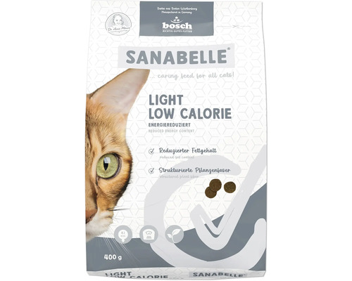 Sanabelle Light LowCal dry cat food 400g