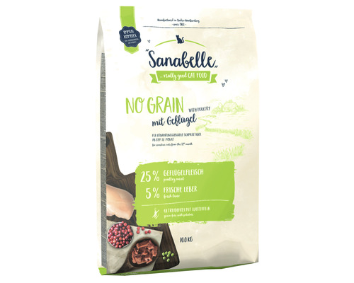 Dry cat food Sanabelle No Grain Poultry 10 kg