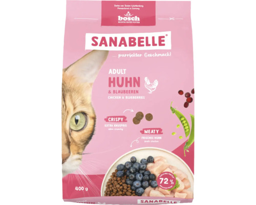 Sanabelle Sensitive Lamb dry cat food, 400g
