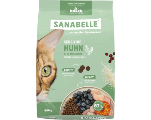 Sanabelle Sensitive Chicken dry cat food 400g