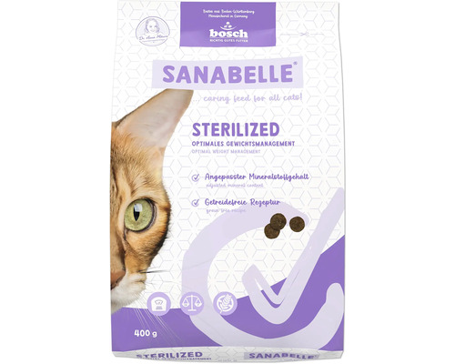 SANABELLE Sterilized dry cat food 400 g