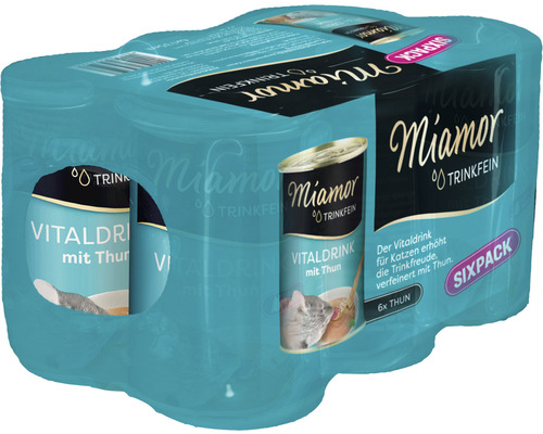 Cat drink Miamor Trinkfein vital drink with tuna 6 x 0.135 ml
