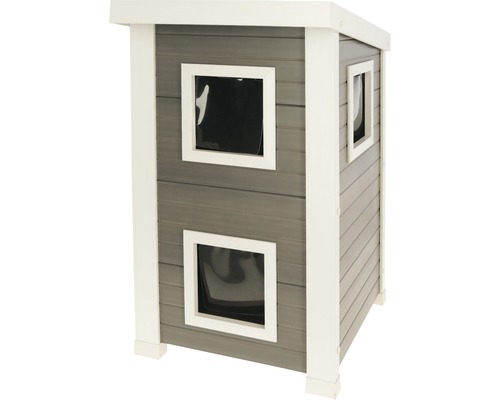 Kerbl Cat house Eco Emila 49 x 55 x 82 cm gray