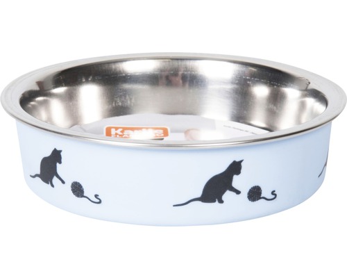 Cat bowl Karlie Ascar 10 cm 160 ml blue