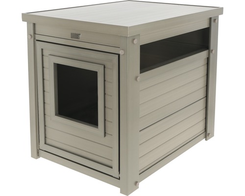 Kerbl Cat cabinet Eco Daffy 47 x 60 x 56 cm gray
