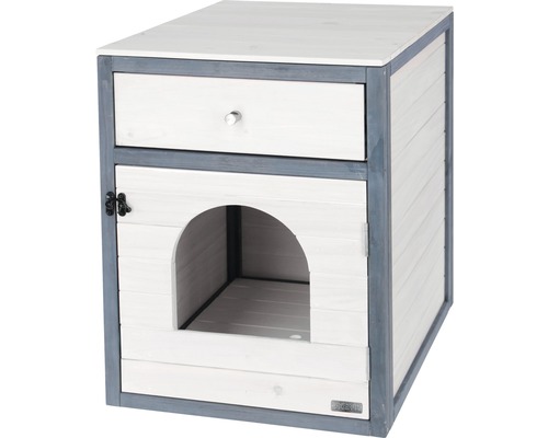 Hornbach Cat cabinet Ida 58 x 45 x 60 cm white