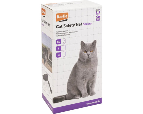 Karlie Cat protection net 2 x 2 m, black