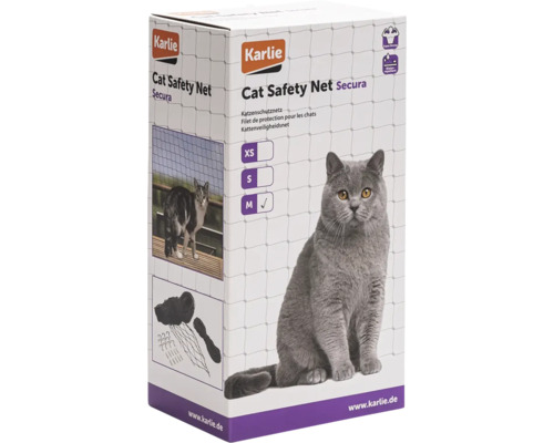 Karlie Cat protection net 2 x 4 m, black