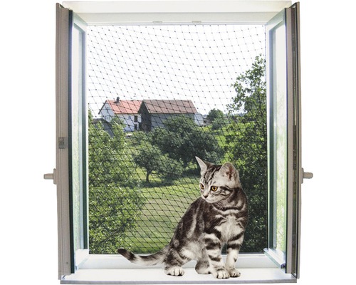 Hornbach Cat protection net 4 x 3 m transparent