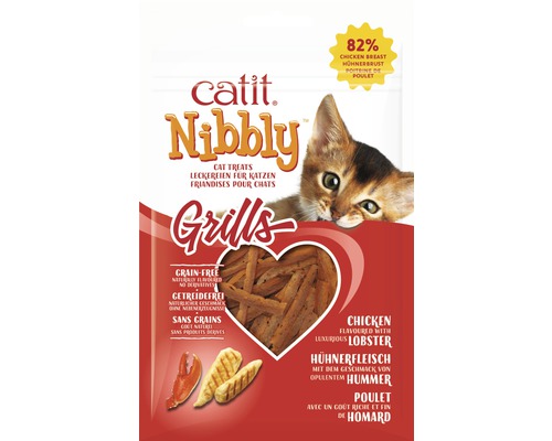 Catit Cat snack cat it Nibbly Grills, chicken & lobster 30 g