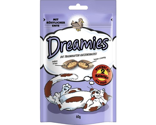 Cat snack Dreamies with duck 60 g