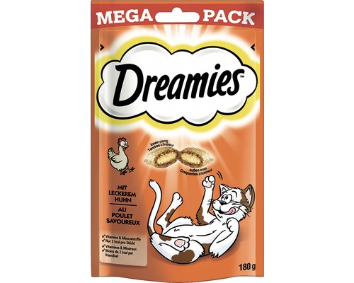 Cat snack Dreamies with chicken 180 g