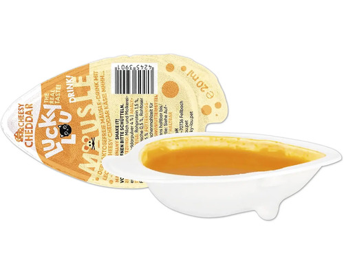 Hornbach Cat snack Lucky Lou Mäusle Drink-Snack Cheddar 20 ml