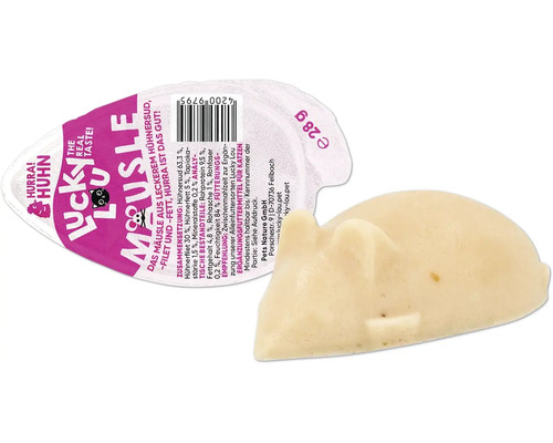 Hornbach Cat snack Lucky Lou Mäusle Chicken 28 g