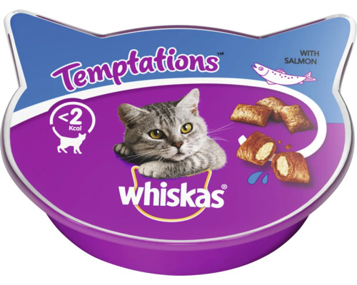 Cat snack Whiskas Temptations crispy bags salmon 60 g