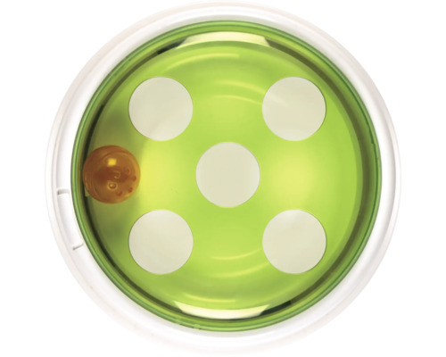 Catit Senses 2.0 Ball Dome Cat Toy, Motion-Activated Ball Toy with Swivel Plate