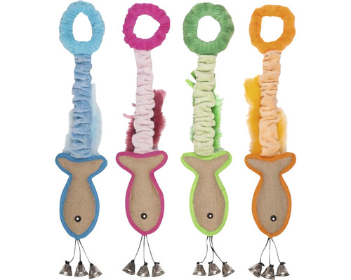 Hornbach Cat toy fish 46 x 4 x 12 cm random color selection