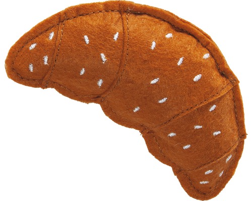 Cat toy Karlie textile croissant 10.5 cm