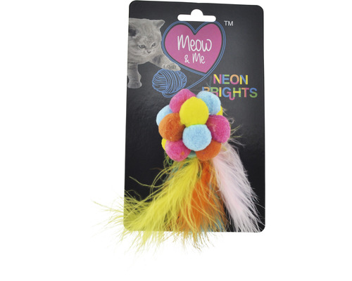 Hornbach Cat toy play feather 19 x 5 x 11 cm