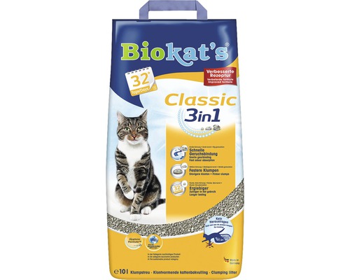 BioKat\'s Cat litter Biokats Classic 3in1 10 l