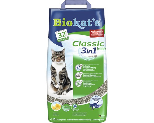 BioKat\'s Cat litter Biokats Classic fresh 3in1 10 l